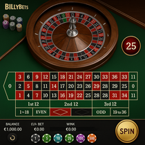 BillyBets - Ruletka - Gry Stołowe